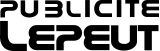 Publicité LEPEUT