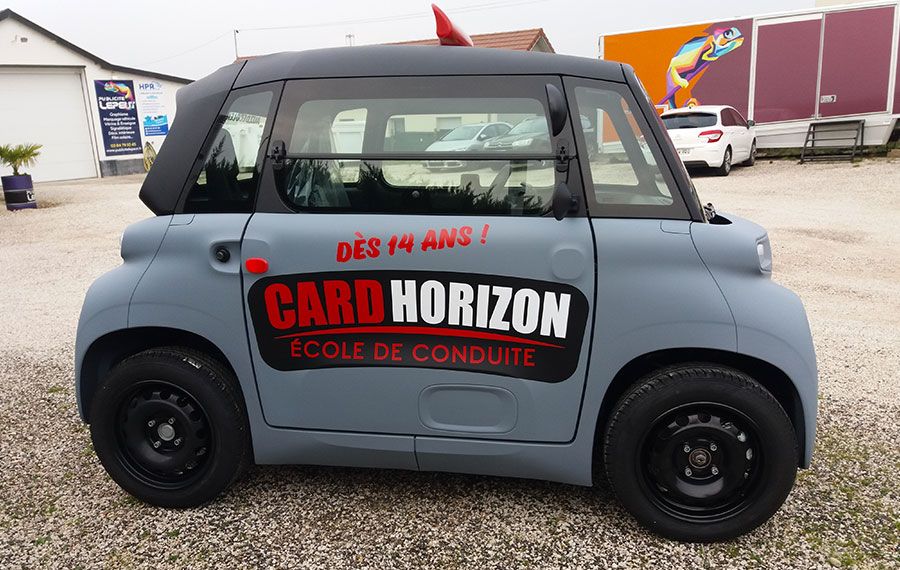 marquage vehicule citroen AMI